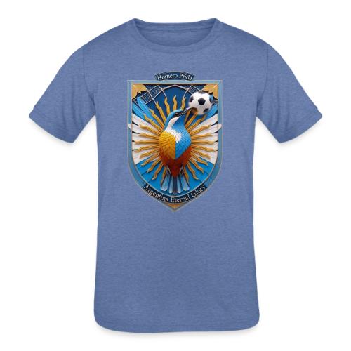 Argentina Hornero Soccer T Shirt, Football Gift - Kids' Tri-Blend T-Shirt