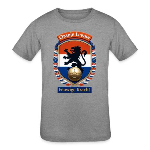 Netherlands Lion Premium T-Shirt, Dutch Flag Gift - Kids' Tri-Blend T-Shirt