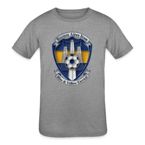 Buenos Aires Icon T Shirt, Soccer City Pride Gift - Kids' Tri-Blend T-Shirt