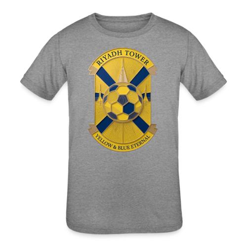 Riyadh Tower T Shirt, Football City Pride Gift - Kids' Tri-Blend T-Shirt