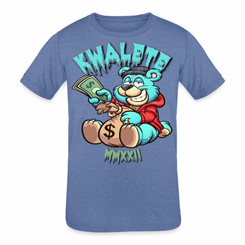Kwalete Money Bear - Kids' Tri-Blend T-Shirt