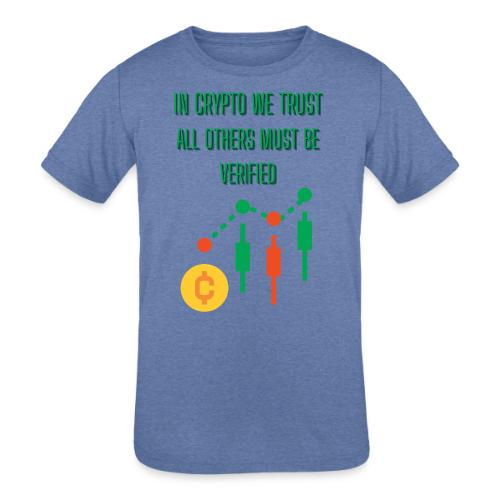 Sarcastic Bitcoin Investor T-shirt - Kids' Tri-Blend T-Shirt