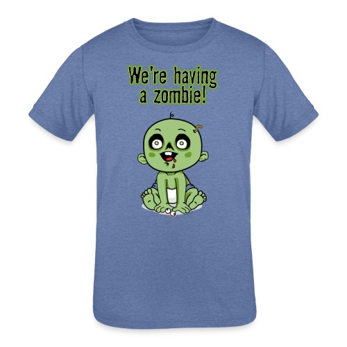 We're Having A Zombie! - Kids' Tri-Blend T-Shirt