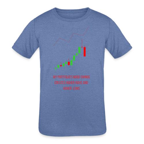 Technical Analysis Trading T-Shirt| Sarcastic - Kids' Tri-Blend T-Shirt