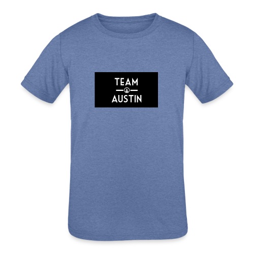 Team Austin Youtube Fan Base - Kids' Tri-Blend T-Shirt