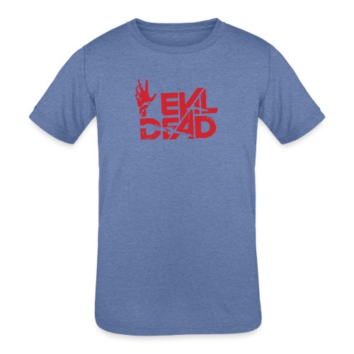 Evil Of Dead Logo Funny - Kids' Tri-Blend T-Shirt