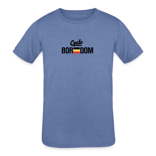 Belgian E-Flag - Kids' Tri-Blend T-Shirt