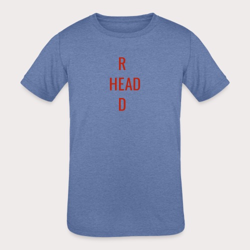 T Red Head - Kids' Tri-Blend T-Shirt