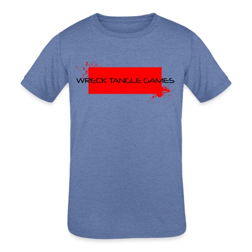 Wreck Tangle Games Logo - Kids' Tri-Blend T-Shirt