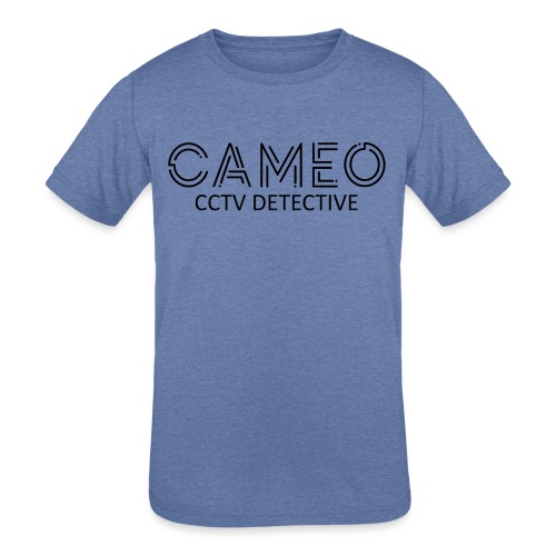 CAMEO CCTV Detective (Black Logo) - Kids' Tri-Blend T-Shirt