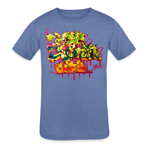 POVE - NYG Design - Kids' Tri-Blend T-Shirt