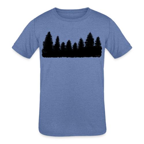 Tree Line collection - Kids' Tri-Blend T-Shirt