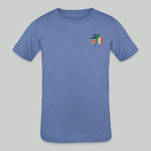 American Blood - Irish Heart - Kids' Tri-Blend T-Shirt