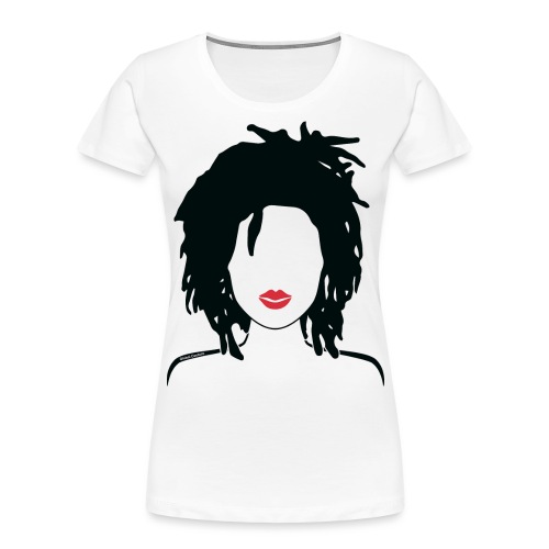 Locs & Lipstick_Global Couture Women's T-Shirts - Women's Premium Organic T-Shirt