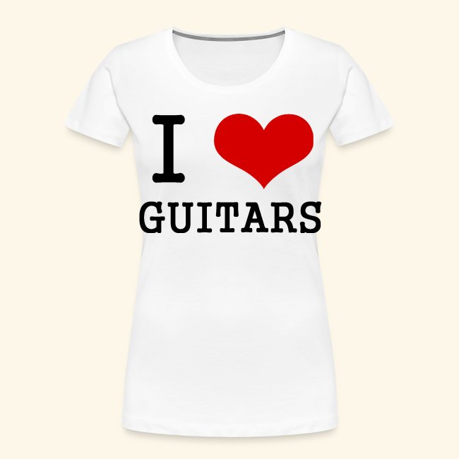 I love guitars