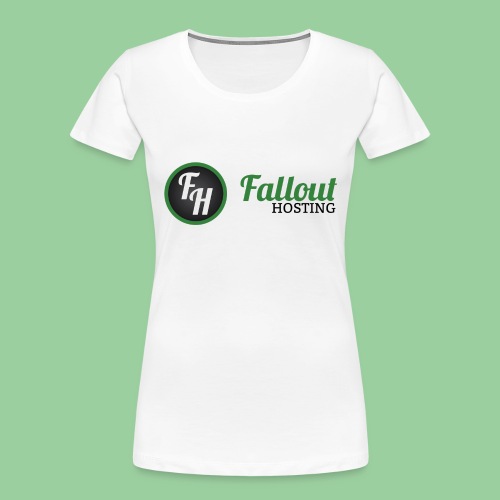 Fallout Hosting Classic Logo - Women's Premium Organic T-Shirt