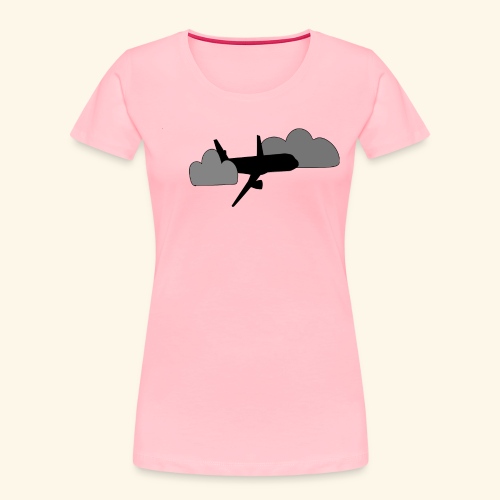 plane - Women's Premium Organic T-Shirt