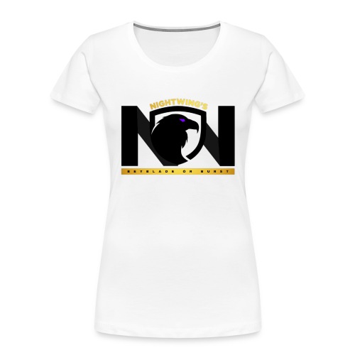 Nightwing All Black Logo - Women's Premium Organic T-Shirt