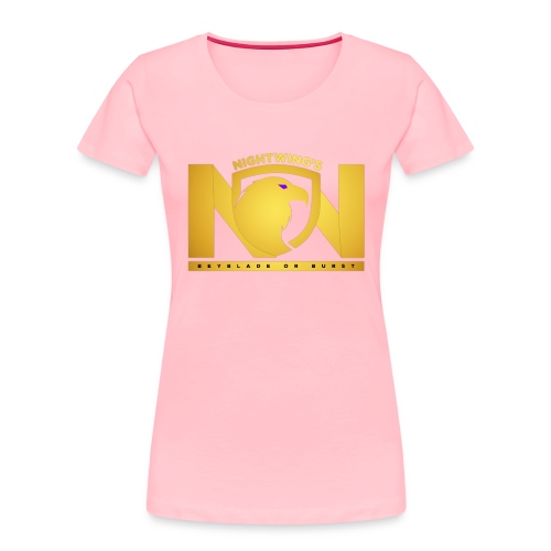 Nightwing All Gold Logo - Women's Premium Organic T-Shirt