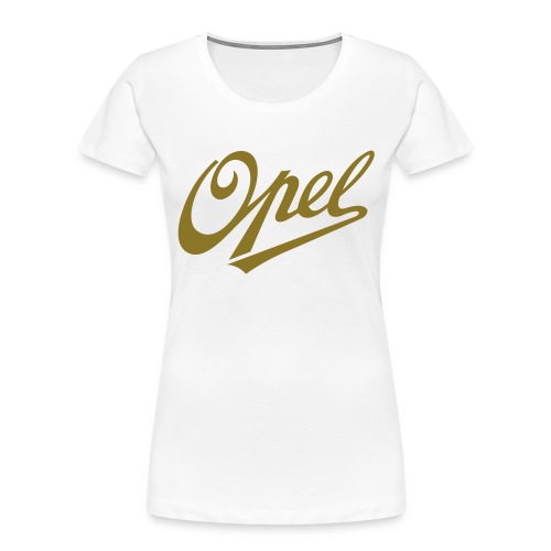 Opel Logo 1909 - Women's Premium Organic T-Shirt