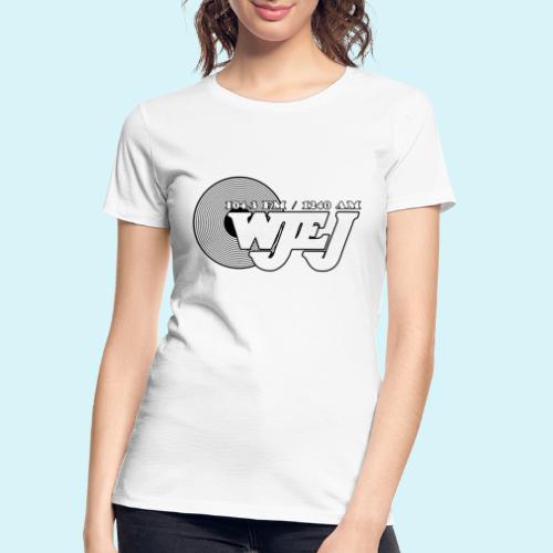 WJEJ Radio Record Logo - Women's Premium Organic T-Shirt
