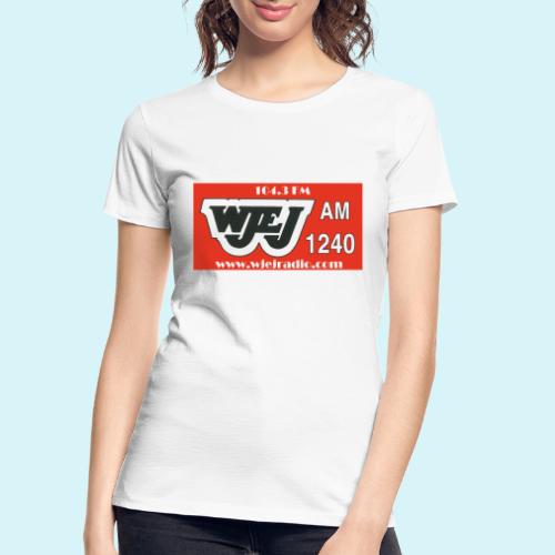 WJEJ LOGO AM / FM / Website - Women's Premium Organic T-Shirt
