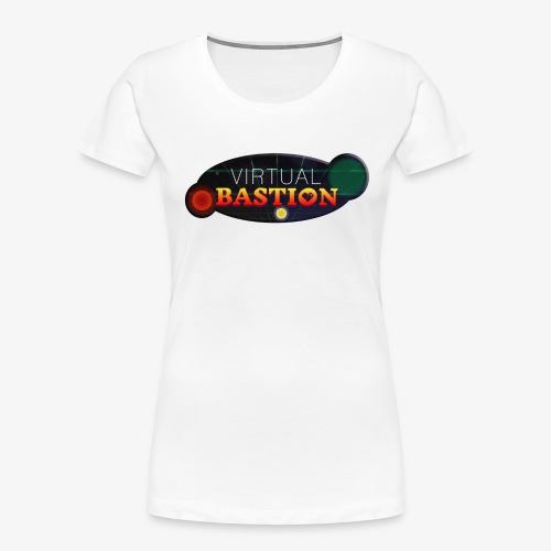 Virtual Bastion: Space Logo - Women's Premium Organic T-Shirt