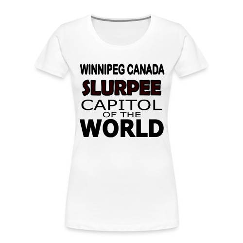 Slurpee Black - Women's Premium Organic T-Shirt