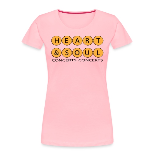 Heart Soul Concerts Golden Bubble horizon - Women's Premium Organic T-Shirt