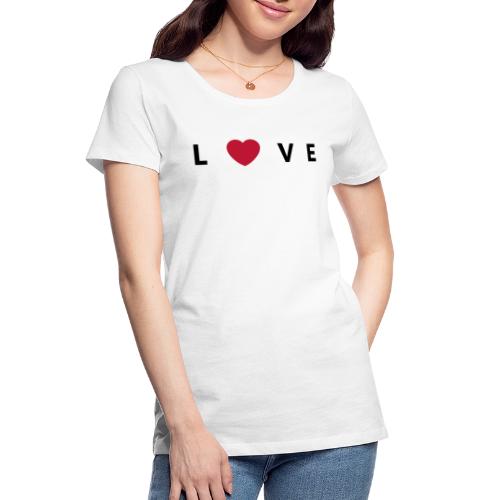 Love - Women's Premium Organic T-Shirt