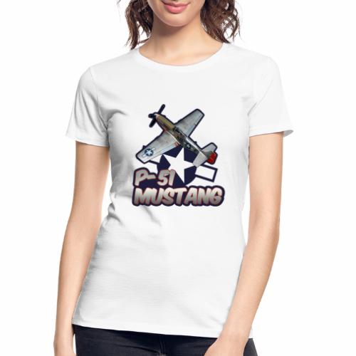 P-51 Mustang tribute - Women's Premium Organic T-Shirt