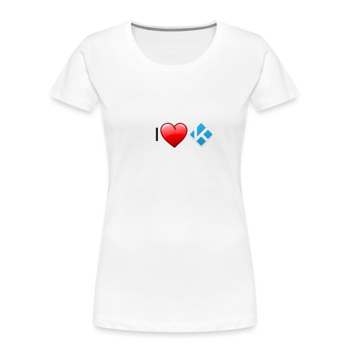 I Heart Kodi - Women's Premium Organic T-Shirt