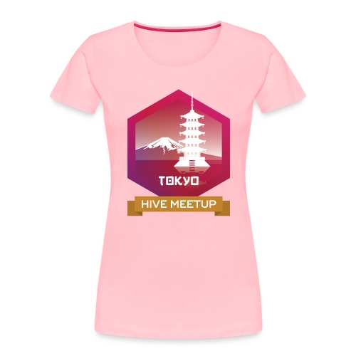 Hive Meetup Tokyo - Women's Premium Organic T-Shirt