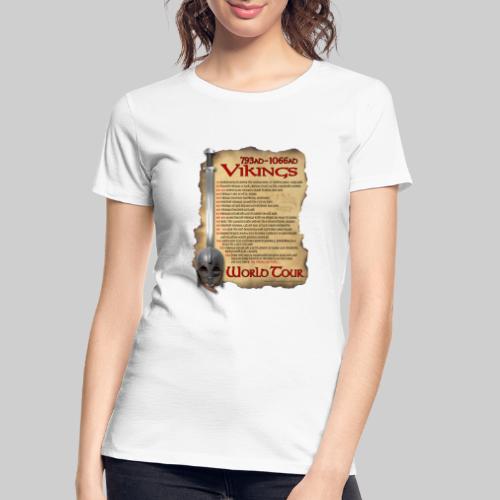 Viking World Tour - Women's Premium Organic T-Shirt