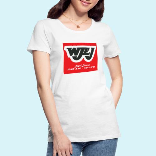 WJEJ Loyal Listener Red / Black - Women's Premium Organic T-Shirt