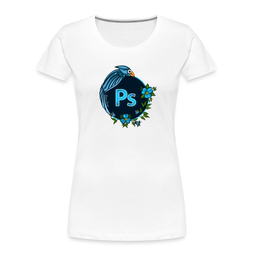 NPS Photoshop Logo design - Women's Premium Organic T-Shirt