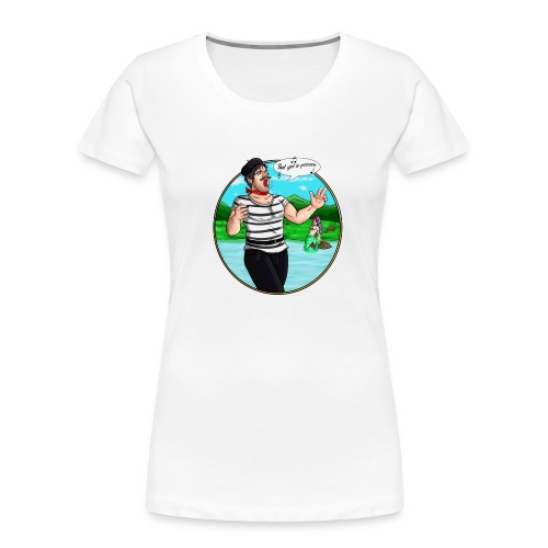 That Girl Is Poisson - Women's Premium Organic T-Shirt