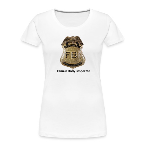 FBI Acronym - Women's Premium Organic T-Shirt