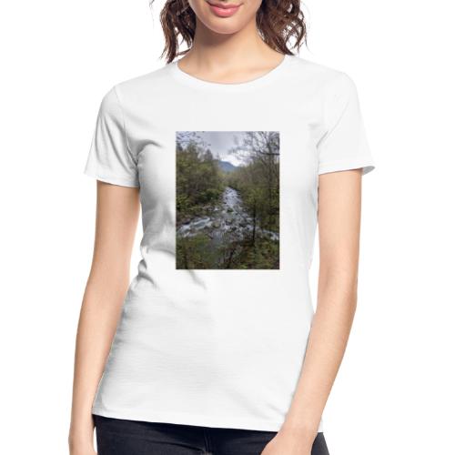 Greenbrier River in Great Smoky Mountains N. P. - Women's Premium Organic T-Shirt