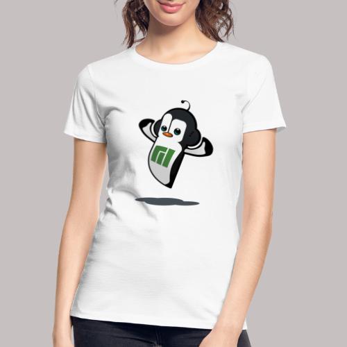 Manjaro Mascot strong left - Women's Premium Organic T-Shirt