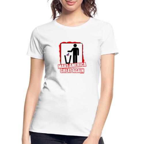 MAGA TRASH DEMS - Women's Premium Organic T-Shirt