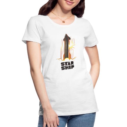 Star Ship Mars - Light - Women's Premium Organic T-Shirt