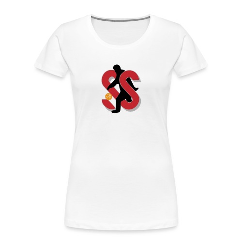 SS crimson Logo - Women's Premium Organic T-Shirt
