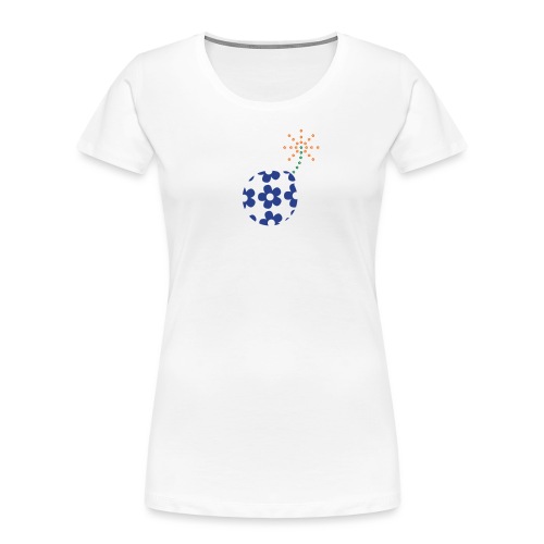 Flower Bomb - Women's Premium Organic T-Shirt