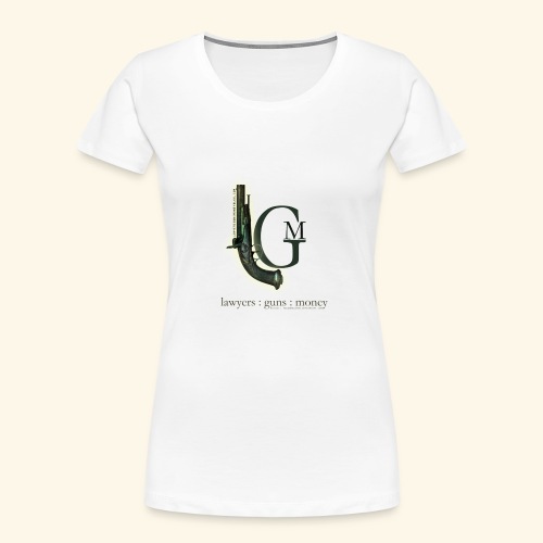 Lawyers Guns and Money Logo - Women's Premium Organic T-Shirt