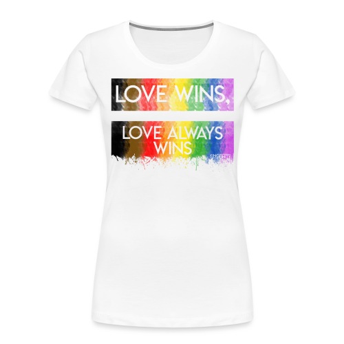 Love Wins - Women's Premium Organic T-Shirt