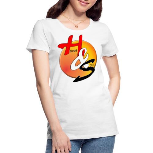 Rcahas logo gold - Women's Premium Organic T-Shirt