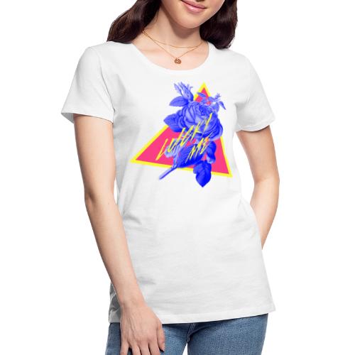 neon flower - Women's Premium Organic T-Shirt
