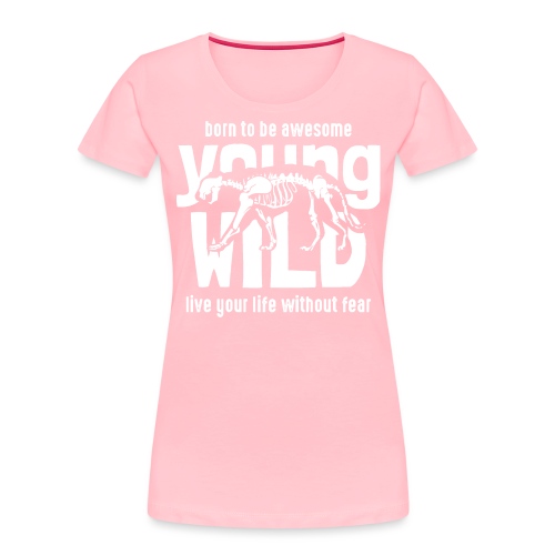 born to be awesome - Women's Premium Organic T-Shirt