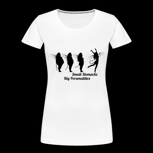 Small Stomachs big personalities - Women's Premium Organic T-Shirt
